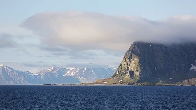 斯瓦尔巴特群岛山视频素材