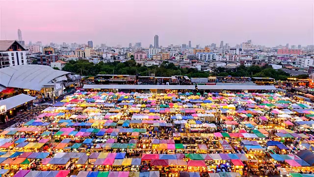 夜市训练二手市场视频素材