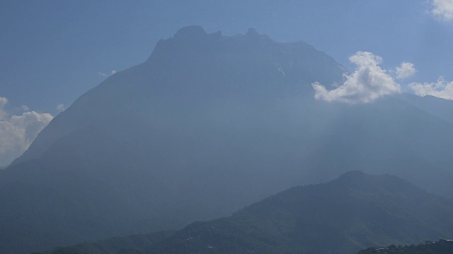 关闭Mt.Kinabalu视频素材