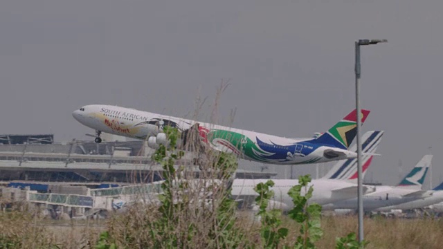 A340起飞视频素材