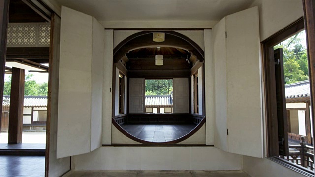 昌德宫Nakseonjae House(联合国教科文组织世界遗产名录)视频素材