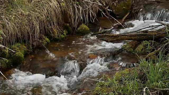 小山涧视频素材