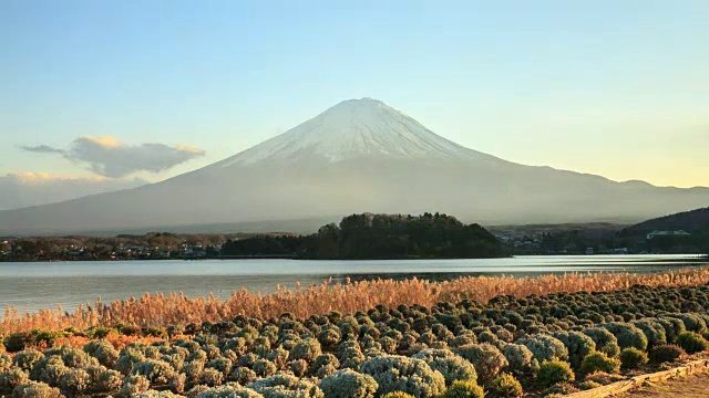 日本富士山视频素材