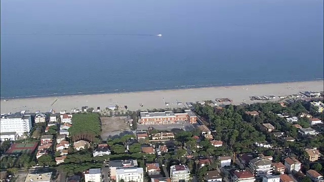 Giulianova - Aerial View - Abruzzo，省的Teramo, Giulianova，意大利视频素材