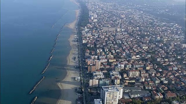 Pescara - Aerial View - Abruzzo，省份，Pescara, Italy视频素材