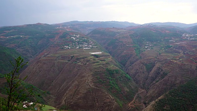 东川红土景观视频素材