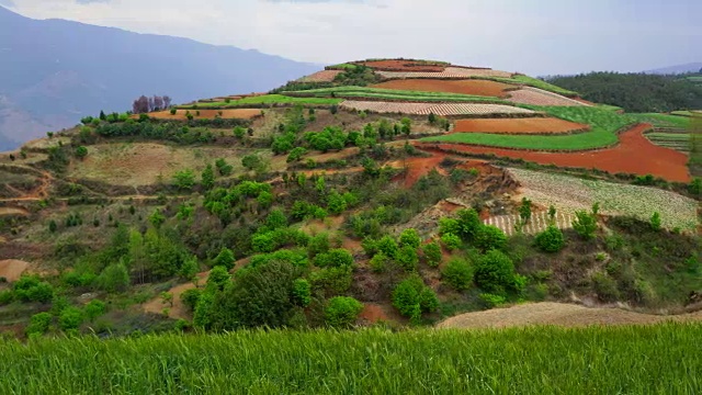 东川红土景观视频素材