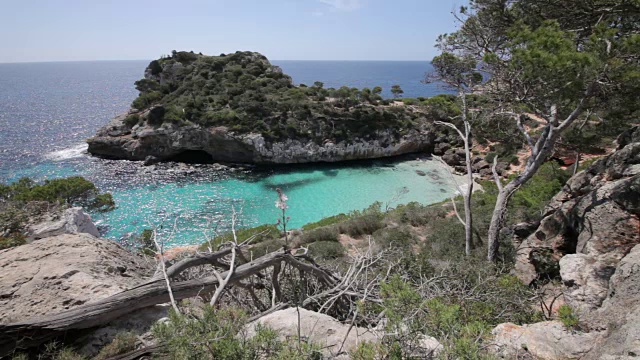 Calo des Moro 海湾视频素材