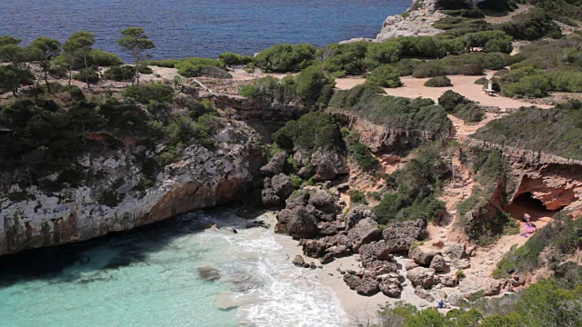 Calo des Moro 海湾视频素材