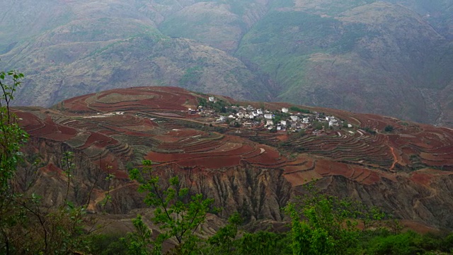 东川红土景观视频素材