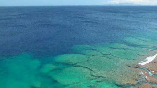 4K,大海。冲绳,日本视频素材