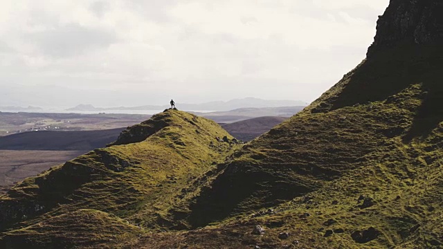 Isle Skye (Quiraing)跑步视频素材