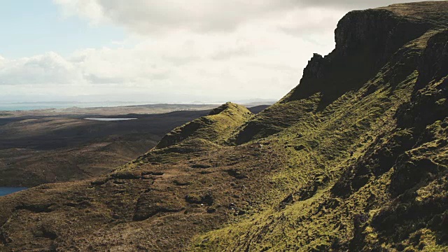 Isle Skye (Quiraing)跑步视频素材