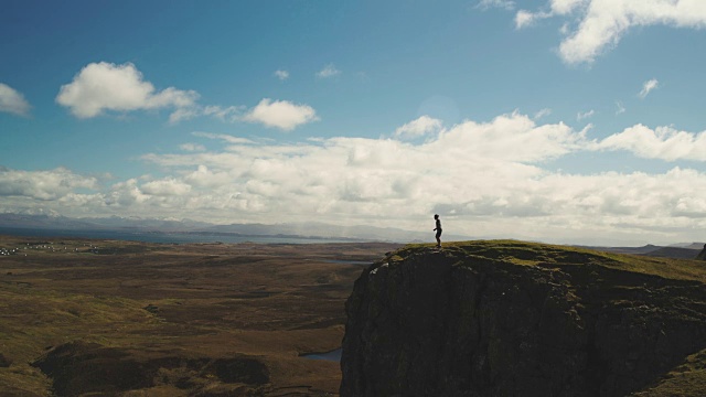 Isle Skye (Quiraing)跑步视频素材