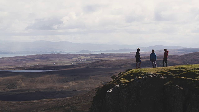 Isle Skye (Quiraing)跑步视频素材