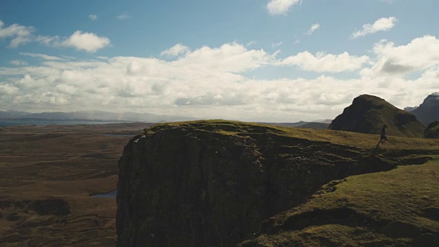 Isle Skye (Quiraing)跑步视频素材