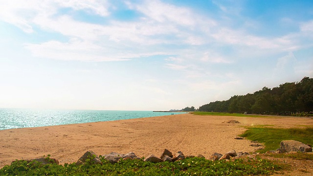 海景延时。视频素材