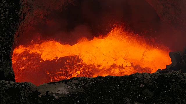 Masaya熔岩湖视频素材