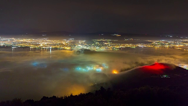 云上戏剧性的夜晚时光流逝视频下载