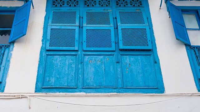 Sidi Bou Said村视频素材