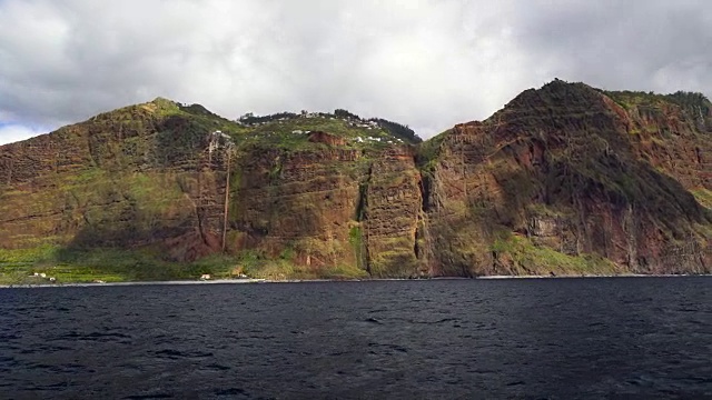 faa do Lajes Cliffs的景色视频素材