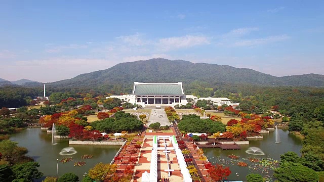 韩国独立厅概况视频素材