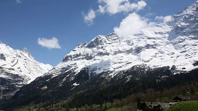 一览云雾雪山视频素材