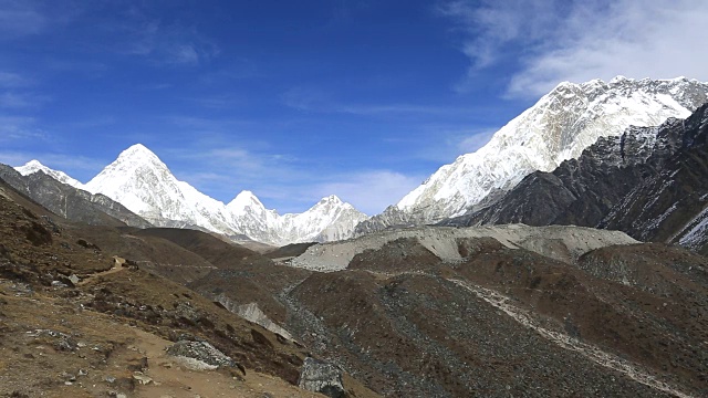 杜格拉山口，萨加玛塔国家公园，喜马拉雅山脉，尼泊尔视频素材