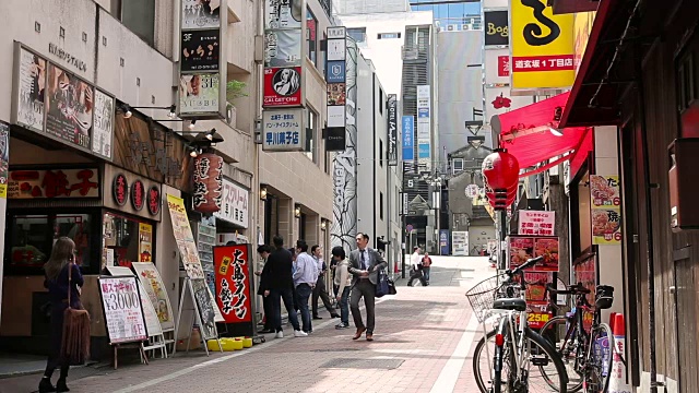 涩谷东京街景视频素材