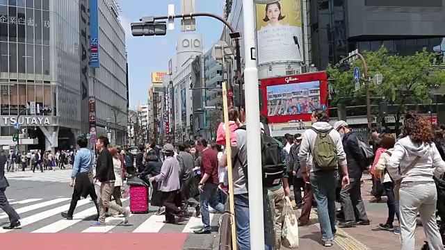 涩谷东京街景视频下载