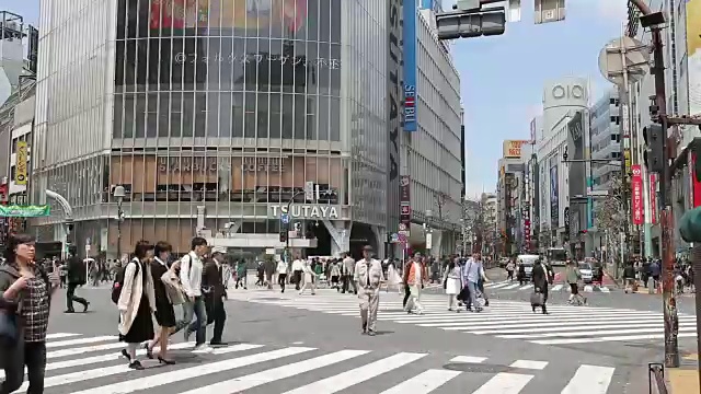 涩谷东京街景视频下载