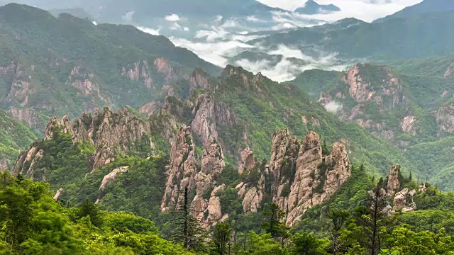 雪山和云海视频素材