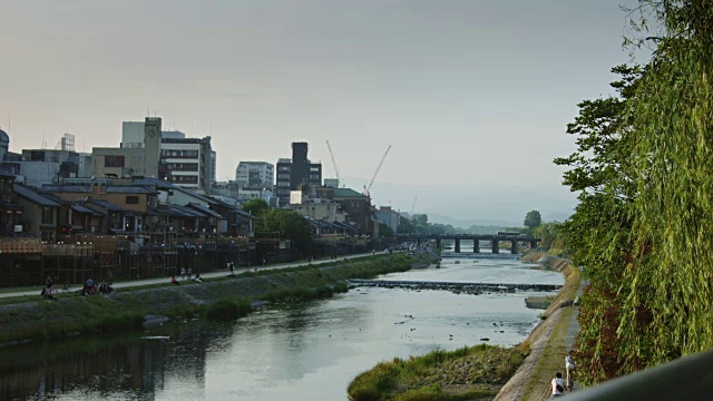 京都河岸视频素材