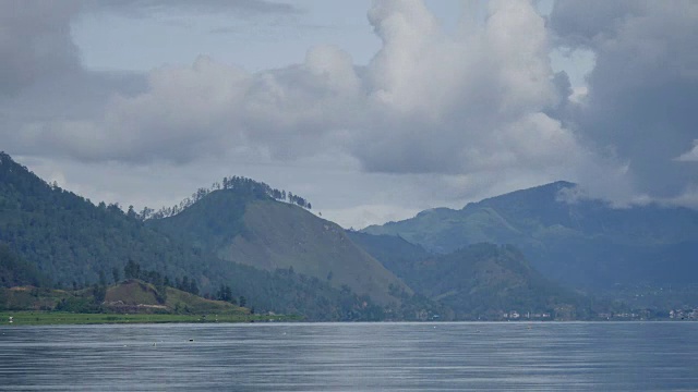 淡水湖，亚齐。视频素材