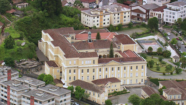 两层大厦的WS鸟瞰图/里约热内卢de Janeiro，巴西视频素材