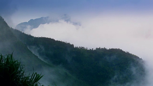 美丽的山景观视频下载