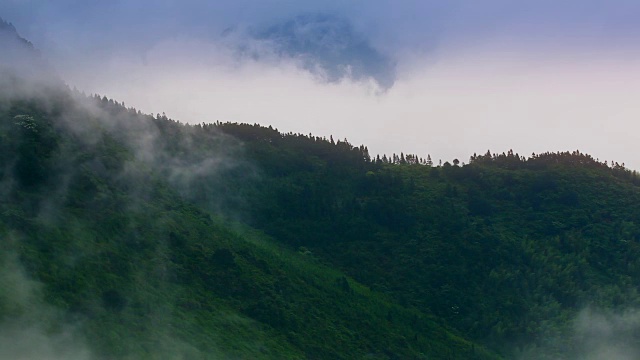 美丽的山景观视频下载