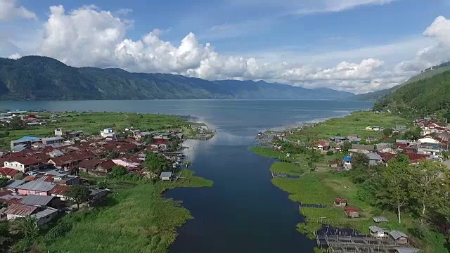 印度尼西亚苏门答腊的Takengon亚齐。视频素材