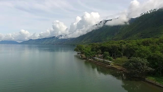 淡水湖，亚齐。视频素材