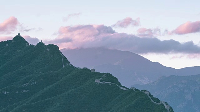 时间的流逝——中国的长城视频素材