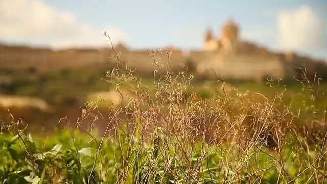 马耳他的姆迪纳视频素材