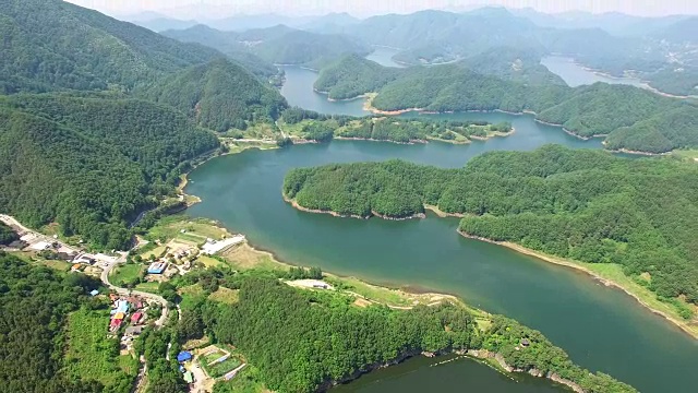 秀川河景观视频素材