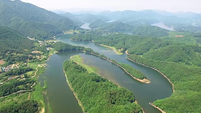 秀川河景观视频素材