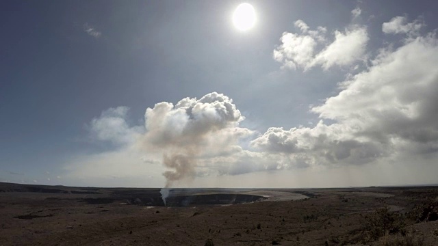 基拉韦厄火山时间流逝视频素材