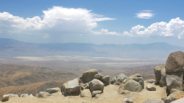 Key's View, Joshua Tree国家公园视频素材