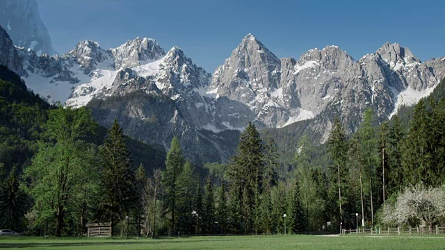 四季山谷视频素材