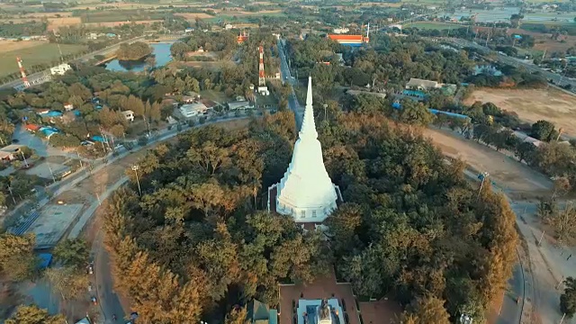 泰国素潘布里省的Don Chedi纪念碑视频素材