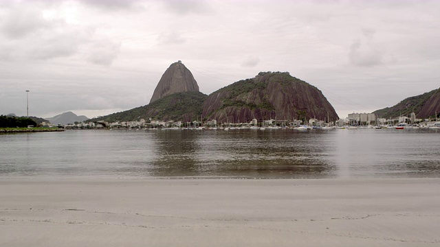 Corcovado在里约热内卢的里约热内卢。视频素材