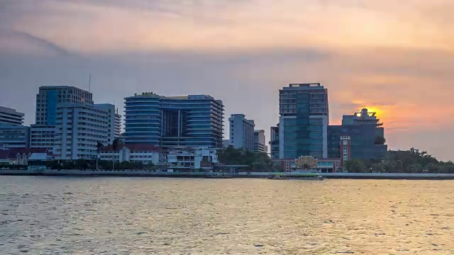 日日夜夜江城时光流逝视频素材