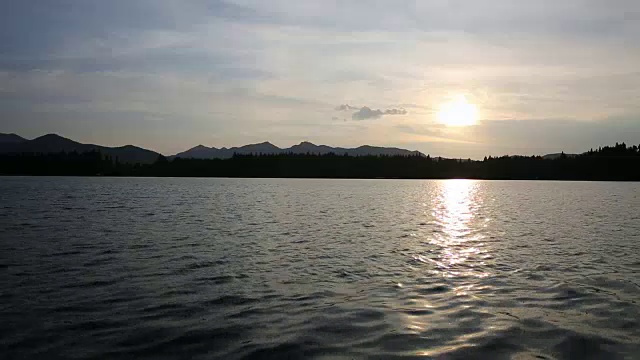 落日时分的西湖美景，杭州，中国视频素材